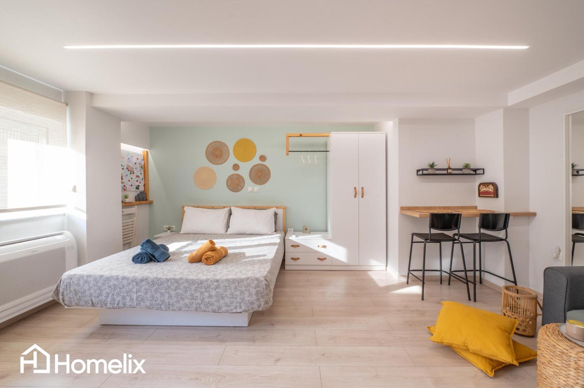 Roomaki - New & Stylish Studio In The Center With Parking Chalkís 外观 照片